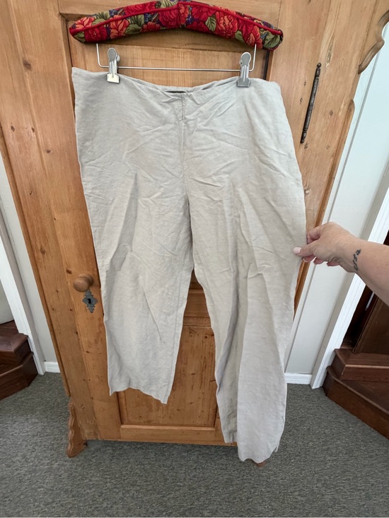 Tommy Bahama Pants - Tommy Bahama Lightweight Linen-Blend Khaki Trousers Sz 10